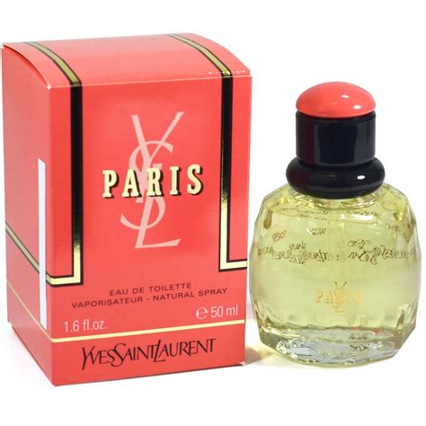 yves saint laurent paris edt 50ml|yves saint laurent perfume vs toilette.